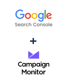 Integration of Google Search Console and Campaign Monitor