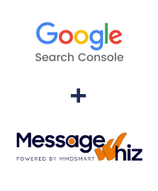 Integration of Google Search Console and MessageWhiz