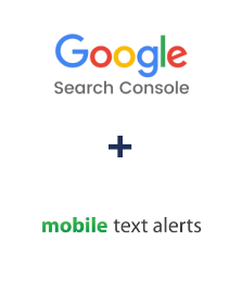 Integration of Google Search Console and Mobile Text Alerts