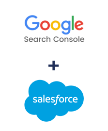 Integration of Google Search Console and Salesforce CRM