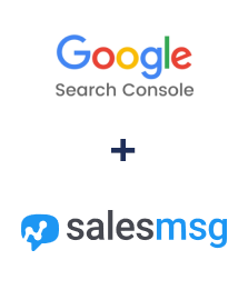 Integration of Google Search Console and Salesmsg