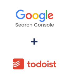 Integration of Google Search Console and Todoist