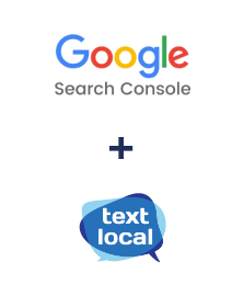 Integration of Google Search Console and Textlocal