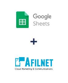 Integration of Google Sheets and Afilnet