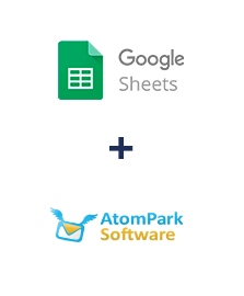 Integration of Google Sheets and AtomPark