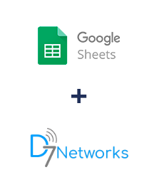 Integration of Google Sheets and D7 Networks