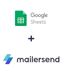 Integration of Google Sheets and MailerSend