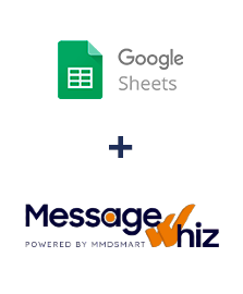 Integration of Google Sheets and MessageWhiz