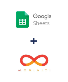 Integration of Google Sheets and Mobiniti