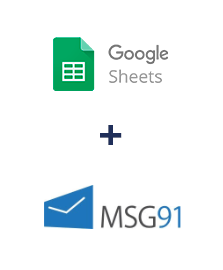 Integration of Google Sheets and MSG91
