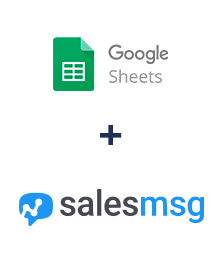 Integration of Google Sheets and Salesmsg