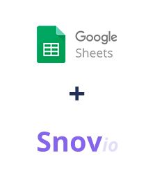 Integration of Google Sheets and Snovio