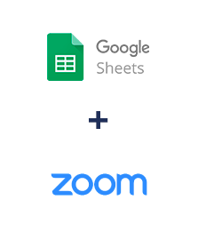 Integration of Google Sheets and Zoom