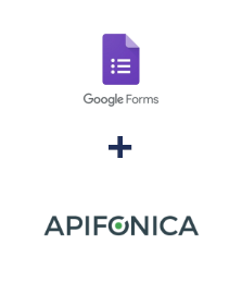 Integration of Google Forms and Apifonica