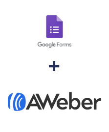 Integration of Google Forms and AWeber