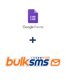 Integration of Google Forms and BulkSMS