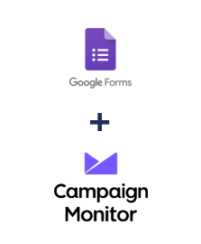 Integration of Google Forms and Campaign Monitor