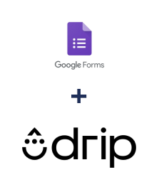 Integration of Google Forms and Drip