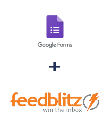 Integration of Google Forms and FeedBlitz
