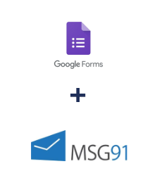 Integration of Google Forms and MSG91