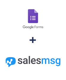 Integration of Google Forms and Salesmsg