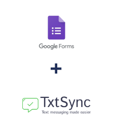 Integration of Google Forms and TxtSync