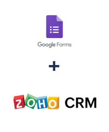 Integration of Google Forms and Zoho CRM