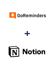 Integration of GoReminders and Notion