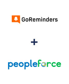 Integration of GoReminders and PeopleForce