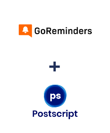 Integration of GoReminders and Postscript