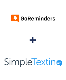 Integration of GoReminders and SimpleTexting