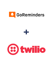 Integration of GoReminders and Twilio