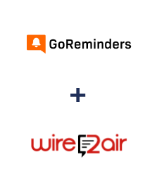 Integration of GoReminders and Wire2Air