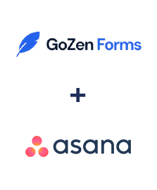 Integration of GoZen Forms and Asana
