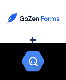 Integration of GoZen Forms and BigQuery