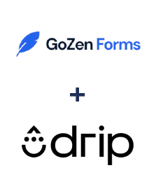 Integration of GoZen Forms and Drip