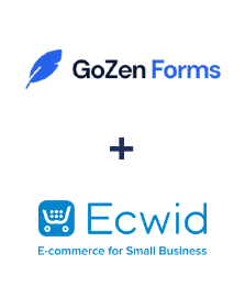 Integration of GoZen Forms and Ecwid