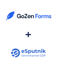 Integration of GoZen Forms and eSputnik