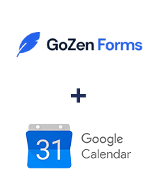 Integration of GoZen Forms and Google Calendar
