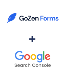 Integration of GoZen Forms and Google Search Console