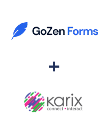 Integration of GoZen Forms and Karix