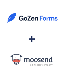 Integration of GoZen Forms and Moosend