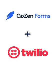 Integration of GoZen Forms and Twilio
