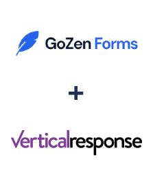 Integration of GoZen Forms and VerticalResponse