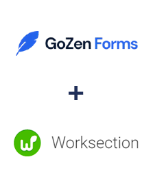 Integration of GoZen Forms and Worksection