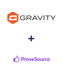 Integration of Gravity Forms and ProveSource