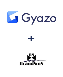 Integration of Gyazo and BrandSMS 