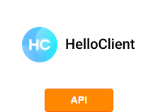 Integration HelloClient  with other systems by API