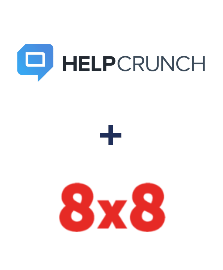 Integration of HelpCrunch and 8x8