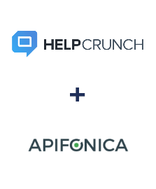 Integration of HelpCrunch and Apifonica